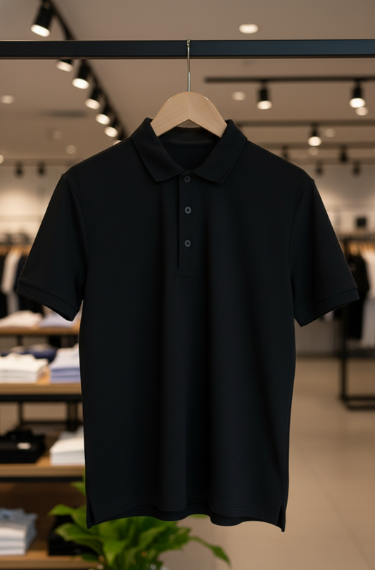 Black Polo T-shirts