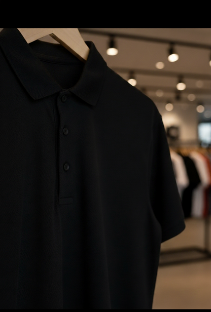 Black Polo T-shirts