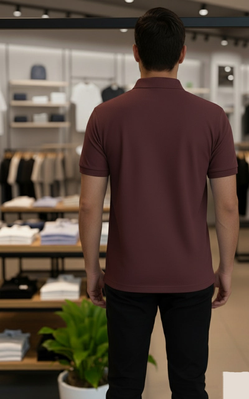 Wine Polo T-shirt