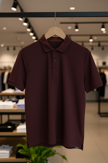 Wine Polo T-shirt